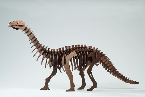 Sculpture of a Brontosaurus